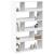 Bibliotecă, alb, 100x33x156,5 cm, lemn prelucrat GartenMobel Dekor