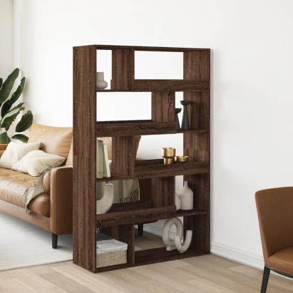 Bibliotecă, stejar maro, 100x33x156,5 cm, lemn prelucrat GartenMobel Dekor