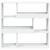 Bibliotecă, alb, 100x33x94,5 cm, lemn prelucrat GartenMobel Dekor