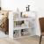 Bibliotecă, alb, 100x33x94,5 cm, lemn prelucrat GartenMobel Dekor