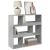 Bibliotecă, gri beton, 100x33x94,5 cm, lemn prelucrat GartenMobel Dekor