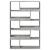 Separator de cameră, gri beton, 100x33x156,5 cm, lemn prelucrat GartenMobel Dekor