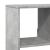 Separator de cameră, gri beton, 100x33x187,5 cm, lemn prelucrat GartenMobel Dekor