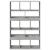 Separator de cameră, gri beton, 100x33x156,5 cm, lemn prelucrat GartenMobel Dekor