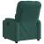Fotoliu rabatabil, verde închis, material textil GartenMobel Dekor