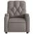 Fotoliu rabatabil, gri taupe, material textil GartenMobel Dekor