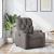 Fotoliu rabatabil, gri taupe, material textil GartenMobel Dekor