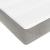 Saltea de pat cu arcuri, gri deschis, 120x220x20 cm, catifea GartenMobel Dekor