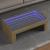 Măsuță de cafea cu LED infinity, stejar sonoma, 90x50x30 cm GartenMobel Dekor