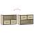 Dulap TV, stejar sonoma, 60x31x39,5cm, lemn prelucrat și metal GartenMobel Dekor