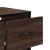 Dulap TV, stejar maro, 60x31x39,5 cm, lemn prelucrat și metal GartenMobel Dekor