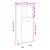 Dulap de baie, stejar sonoma, 30,5x30x95 cm, lemn prelucrat GartenMobel Dekor