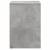 Noptiere cu lumini LED, 2 buc., gri beton, lemn prelucrat GartenMobel Dekor