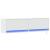 Dulap TV de perete cu lumini LED, alb, 140x31x38 cm GartenMobel Dekor