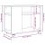 Masă laterală cu roți, gri beton, 70x35x60 cm, lemn prelucrat GartenMobel Dekor