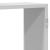 Raft de perete, alb, 159x18x65 cm, lemn prelucrat GartenMobel Dekor