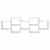 Raft de perete, alb, 129x18x42 cm, lemn prelucrat GartenMobel Dekor