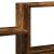 Raft de perete, stejar fumuriu, 96x18x60 cm, lemn prelucrat GartenMobel Dekor