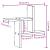 Rafturi perete 2 buc. stejar sonoma 38x12x38 cm lemn prelucrat GartenMobel Dekor