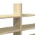 Raft de perete, stejar sonoma, 124,5x18x60,5 cm, lemn prelucrat GartenMobel Dekor