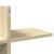 Raft de perete, stejar sonoma, 124,5x18x60,5 cm, lemn prelucrat GartenMobel Dekor