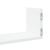 Rafturi de perete, 3 buc., alb, 80x18x18 cm, lemn prelucrat GartenMobel Dekor