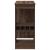 Masă bar cu rafturi stejar maro 90x47,5x103,5 cm lemn prelucrat GartenMobel Dekor