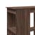 Masă bar cu rafturi stejar maro 90x47,5x103,5 cm lemn prelucrat GartenMobel Dekor