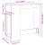 Masă bar cu rafturi, stejar maro 101x40x103,5 cm lemn prelucrat GartenMobel Dekor