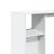 Masă de bar cu raft, alb, 124x46x103,5 cm, lemn prelucrat GartenMobel Dekor