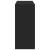 Masă de bar cu raft, negru, 124x46x103,5 cm, lemn prelucrat GartenMobel Dekor