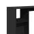 Masă de bar cu raft, negru, 124x46x103,5 cm, lemn prelucrat GartenMobel Dekor