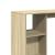 Masă bar cu raft stejar Sonoma, 124x46x103,5 cm, lemn prelucrat GartenMobel Dekor
