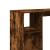 Masă de bar cu raft stejar fumuriu 124x46x103,5cm lemn compozit GartenMobel Dekor
