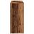 Masă de bar cu raft lemn vechi 124x46x103,5 cm lemn prelucrat GartenMobel Dekor