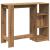 Masă bar cu raft stejar artizanal 124x46x103,5cm lemn prelucrat GartenMobel Dekor