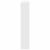 Dulap de perete, alb, 80x15x80 cm, lemn prelucrat GartenMobel Dekor