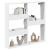 Dulap de perete, alb, 80x15x80 cm, lemn prelucrat GartenMobel Dekor
