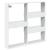 Dulap de perete, alb, 80x15x80 cm, lemn prelucrat GartenMobel Dekor