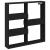 Dulap de perete, negru, 80x15x80 cm, lemn prelucrat GartenMobel Dekor