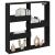 Dulap de perete, negru, 80x15x80 cm, lemn prelucrat GartenMobel Dekor