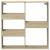 Dulap de perete, stejar sonoma, 80x15x80 cm, lemn prelucrat GartenMobel Dekor