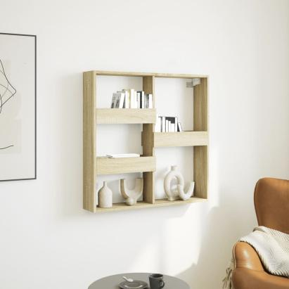 Dulap de perete, stejar sonoma, 80x15x80 cm, lemn prelucrat GartenMobel Dekor