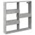 Dulap de perete, gri beton, 80x15x80 cm, lemn prelucrat GartenMobel Dekor