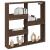 Dulap de perete, stejar maro, 80x15x80 cm, lemn prelucrat GartenMobel Dekor