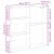 Dulap de perete, stejar maro, 80x15x80 cm, lemn prelucrat GartenMobel Dekor