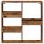 Dulap de perete, lemn vechi, 80x15x80 cm, lemn prelucrat GartenMobel Dekor
