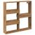 Dulap de perete, stejar artizanal, 80x15x80 cm, lemn prelucrat GartenMobel Dekor