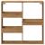 Dulap de perete, stejar artizanal, 80x15x80 cm, lemn prelucrat GartenMobel Dekor
