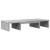 Suport monitor reglabil gri beton 60x24x10,5 cm lemn prelucrat GartenMobel Dekor